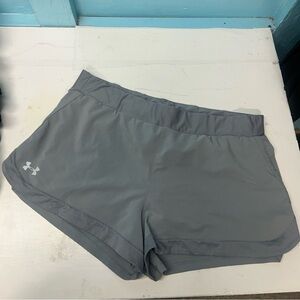 Under armour women’s athletic shorts.